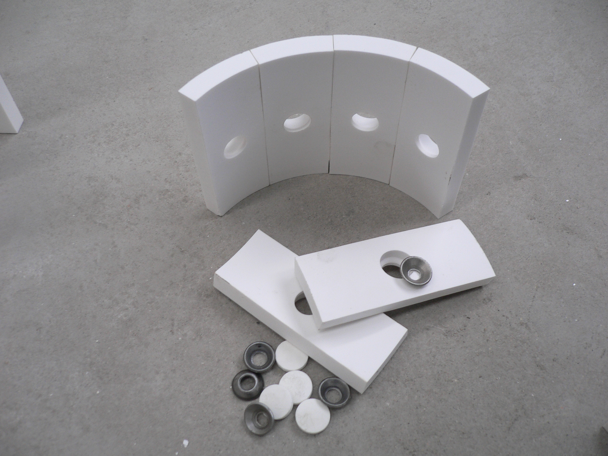 JCK-耐磨陶瓷焊接衬板